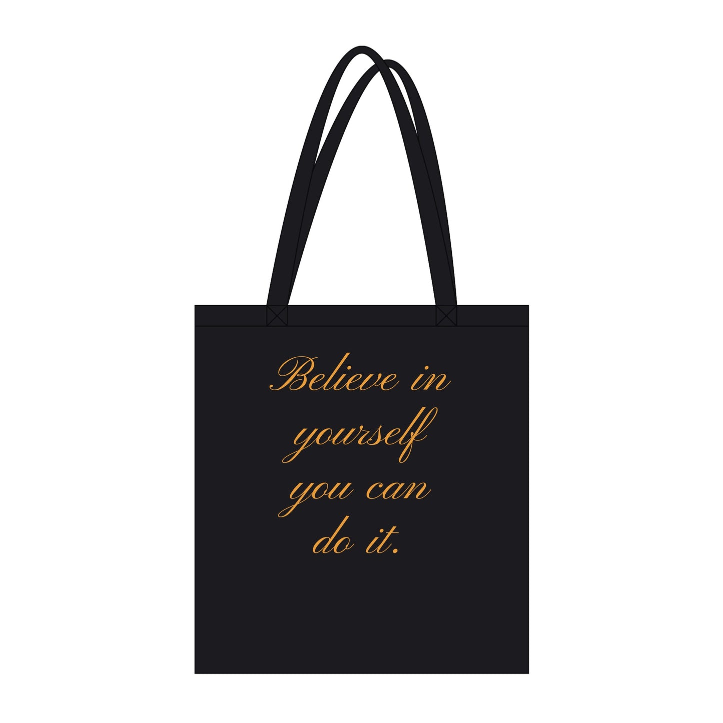 Personal Organic Tote Bag Front and Back Print DTG